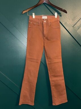 Pistola Coated Denim Jeans Edgy Moto Style Straight Size 24